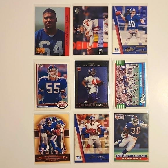 NEW York Giants 54 NFL Trading Cards - Picture 1 of 12